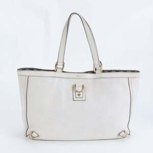 Gucci Abbey 141472 Leather Tote Bag Shoulder Handbag with Gold Hardware for W...